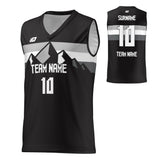 Basketball Jersey Mountains - Black